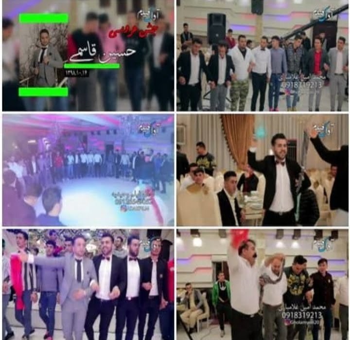 محمد امین غلامیاری عروسی برامه